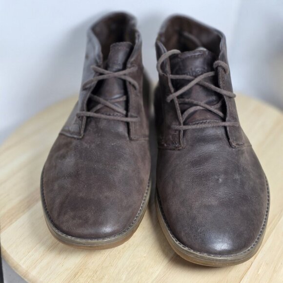 Timberland Earthkeepers 5949R Front Travel Brown Leather Chukka Mens Boots.Sz 11 - Picture 4 of 9